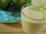 Milk-shake l’avocat citron vert